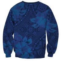 Hibiscus Mix ShweShwe African Pattern Sweatshirt - Wonder Print Shop
