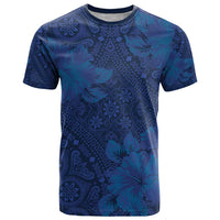 Hibiscus Mix ShweShwe African Pattern T Shirt - Wonder Print Shop