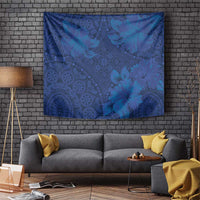 Hibiscus Mix ShweShwe African Pattern Tapestry - Wonder Print Shop