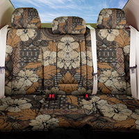Hibiscus Mix African Pattern Back Car Seat Cover - Wonder Print Shop