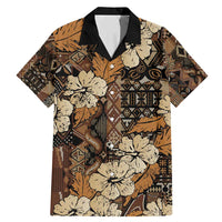 Hibiscus Mix African Pattern Family Matching Mermaid Dress and Hawaiian Shirt - Wonder Print Shop