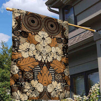 Hibiscus Mix African Pattern Garden Flag - Wonder Print Shop