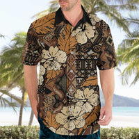 Hibiscus Mix African Pattern Hawaiian Shirt - Wonder Print Shop