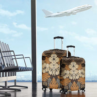Hibiscus Mix African Pattern Luggage Cover - Wonder Print Shop