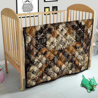 Hibiscus Mix African Pattern Quilt - Wonder Print Shop