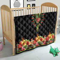 Hibiscus Mix Dashiki African Pattern Quilt Adinkra Symbol - Wonder Print Shop