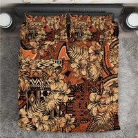 Hibiscus Mix African Pattern Bedding Set - Wonder Print Shop