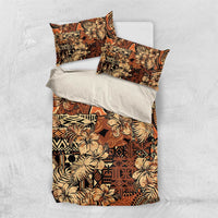 Hibiscus Mix African Pattern Bedding Set - Wonder Print Shop