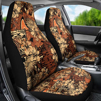 Hibiscus Mix African Pattern Car Seat Cover - Wonder Print Shop