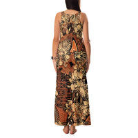Hibiscus Mix African Pattern Family Matching Tank Maxi Dress and Hawaiian Shirt - Wonder Print Shop