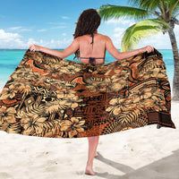 Hibiscus Mix African Pattern Sarong - Wonder Print Shop