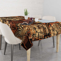 Hibiscus Mix African Pattern Tablecloth - Wonder Print Shop