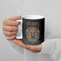 Personalized Halloween Egypt Ceramic Mug Skull Anubis - Wonder Print Shop