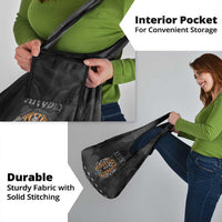 Halloween Egypt Grocery Bag Skull Anubis - Wonder Print Shop