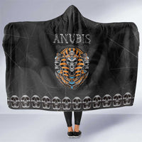 Halloween Egypt Hooded Blanket Skull Anubis - Wonder Print Shop