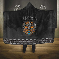 Halloween Egypt Hooded Blanket Skull Anubis - Wonder Print Shop