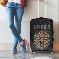 Halloween Egypt Luggage Cover Skull Anubis - Wonder Print Shop