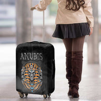 Halloween Egypt Luggage Cover Skull Anubis - Wonder Print Shop