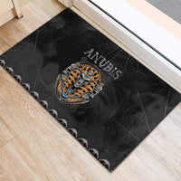 Halloween Egypt Rubber Doormat Skull Anubis - Wonder Print Shop