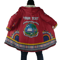 Personalized Liberia Dashiki Cloak Red Color - Wonder Print Shop
