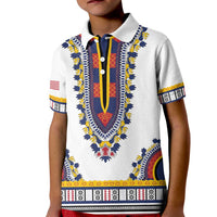 Personalized Liberia Dashiki Kid Polo Shirt White Color - Wonder Print Shop