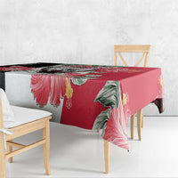 Personalised Sudan Independence Day Tablecloth Coat Of Arms Mix Hisbicus - Wonder Print Shop