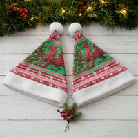 Wales Christmas Santa Hat Welsh Dragon Nadolig Llawen - Wonder Print Shop