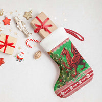 Wales Christmas Stocking Welsh Dragon Nadolig Llawen - Wonder Print Shop