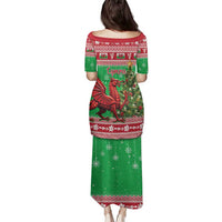 Wales Christmas Family Matching Puletasi and Hawaiian Shirt Welsh Dragon Nadolig Llawen - Wonder Print Shop