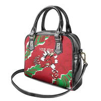 Personalised Wales Shoulder Handbag Welsh Dragon