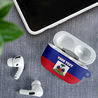 Custom Haiti Football AirPods Case Les Grenadiers 2026 Back to the World Cup - Wonder Print Shop