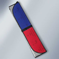 Custom Haiti Football Auto Sun Shade Les Grenadiers 2026 Back to the World Cup - Wonder Print Shop