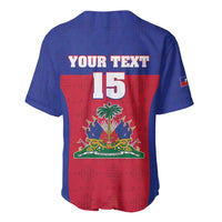 Custom Haiti Football Baseball Jersey Les Grenadiers 2026 Back to the World Cup - Wonder Print Shop