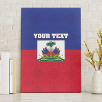 Custom Haiti Football Canvas Wall Art Les Grenadiers 2026 Back to the World Cup - Wonder Print Shop