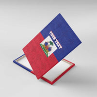 Custom Haiti Football Canvas Wall Art Les Grenadiers 2026 Back to the World Cup - Wonder Print Shop