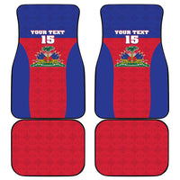 Custom Haiti Football Car Mats Les Grenadiers 2026 Back to the World Cup - Wonder Print Shop