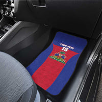 Custom Haiti Football Car Mats Les Grenadiers 2026 Back to the World Cup - Wonder Print Shop