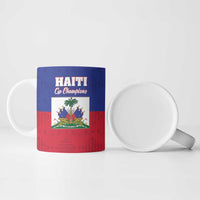 Custom Haiti Football Ceramic Mug Les Grenadiers 2026 Back to the World Cup - Wonder Print Shop