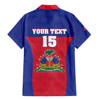 Custom Haiti Football Family Matching Mermaid Dress and Hawaiian Shirt Les Grenadiers 2026 Back to the World Cup - Wonder Print Shop