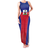 Custom Haiti Football Family Matching Tank Maxi Dress and Hawaiian Shirt Les Grenadiers 2026 Back to the World Cup - Wonder Print Shop