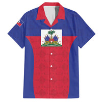 Custom Haiti Football Hawaiian Shirt Les Grenadiers 2026 Back to the World Cup - Wonder Print Shop