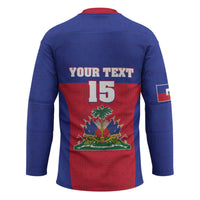 Custom Haiti Football Hockey Jersey Les Grenadiers 2026 Back to the World Cup - Wonder Print Shop