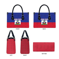 Custom Haiti Football Leather Bag Les Grenadiers 2026 Back to the World Cup - Wonder Print Shop