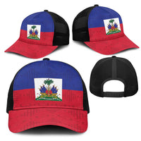 Haiti Football Mesh Trucker Cap Les Grenadiers 2026 - Back to the World Cup - Wonder Print Shop