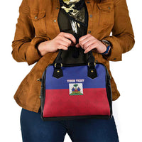 Custom Haiti Football Shoulder Handbag Les Grenadiers 2026 Back to the World Cup - Wonder Print Shop