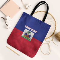 Custom Haiti Football Tote Bag Les Grenadiers 2026 Back to the World Cup - Wonder Print Shop