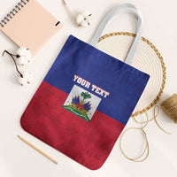 Custom Haiti Football Tote Bag Les Grenadiers 2026 Back to the World Cup - Wonder Print Shop