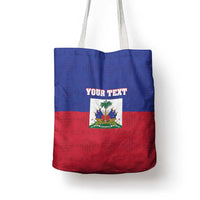 Custom Haiti Football Tote Bag Les Grenadiers 2026 Back to the World Cup - Wonder Print Shop