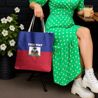 Custom Haiti Football Tote Bag Les Grenadiers 2026 Back to the World Cup - Wonder Print Shop