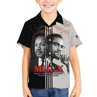 Martin Luther King And Malcolm X Kid Hawaiian Shirt Two Minds One Movement - Wonder Print Shop